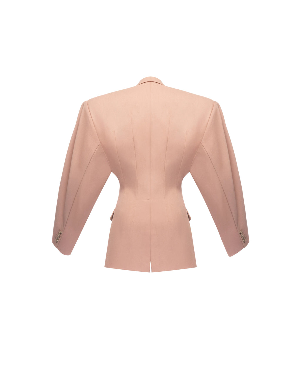 Double-breasted jacket in wool