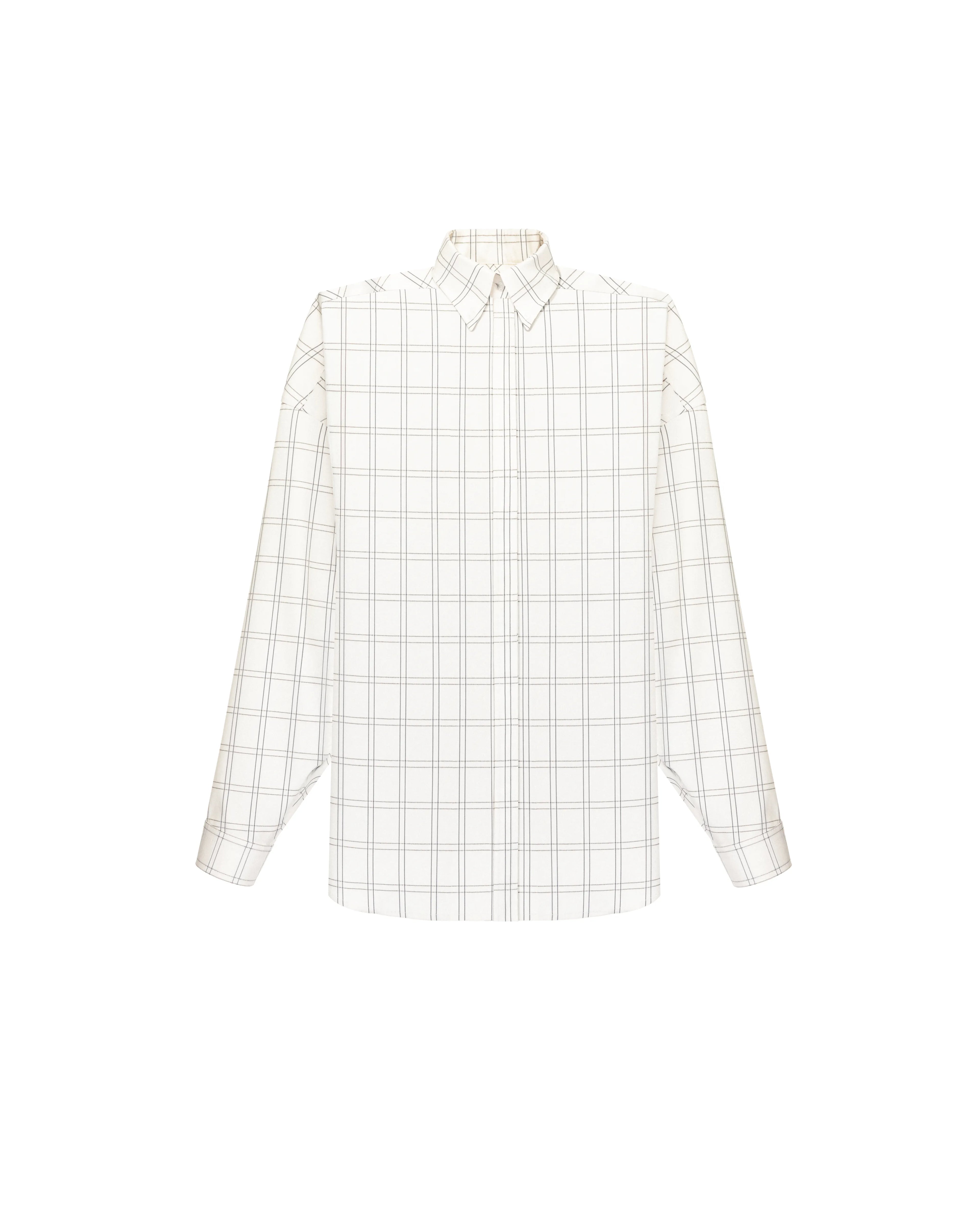 Button-down shirt in cotton