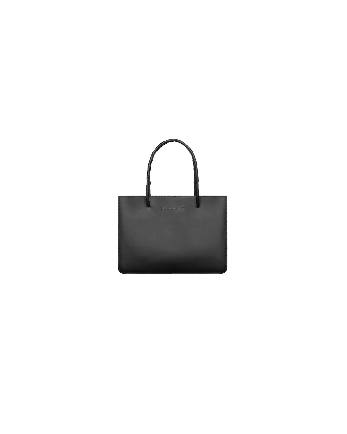 Shopper bag S in leather